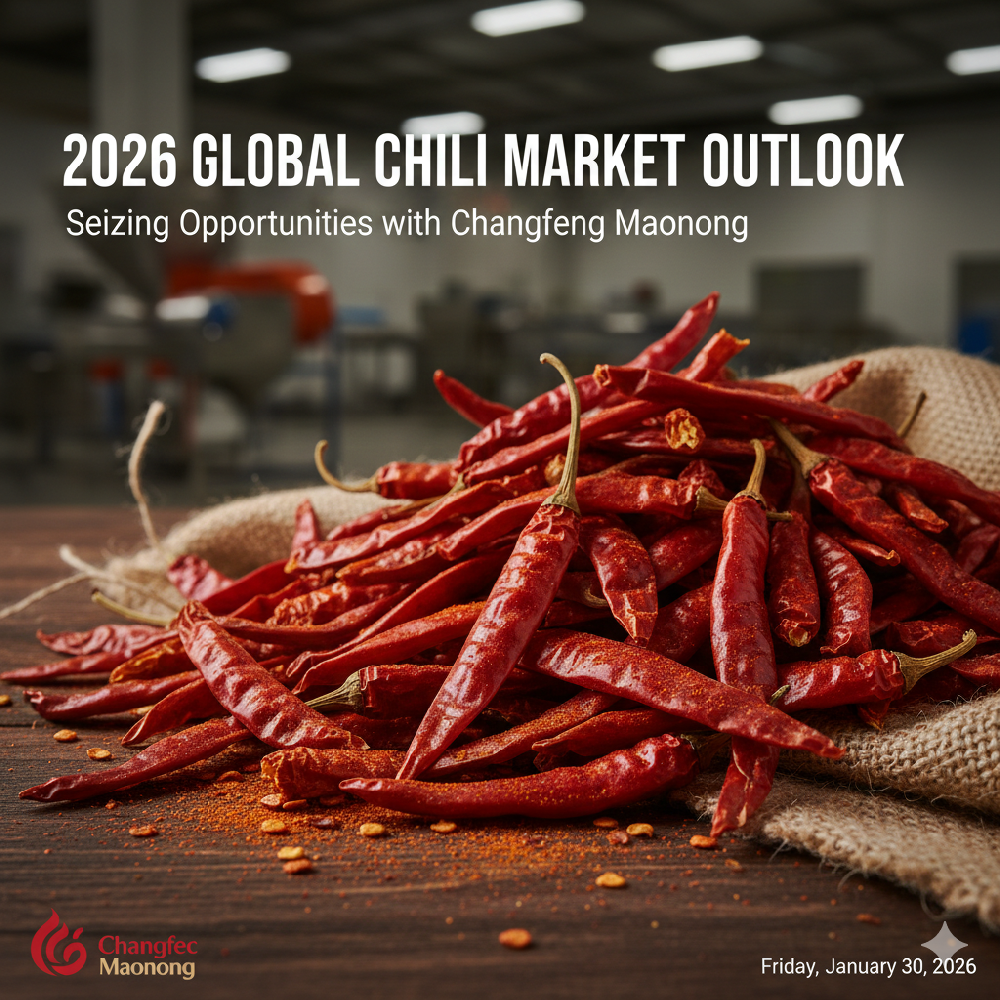 2026 Global Chili Trade Trends: How Changfeng Maonong Helps Clients Seize Market Opportunities